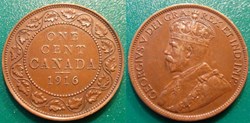 Canada 1 Cent 1916