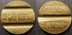 et- J etr Télécommunications Turquie PTT  Telefon/Jetonu