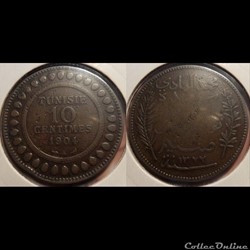 Tunisie 10 Centimes 1904A