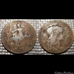 Ca 5 centimes Dupuis 1901