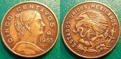 5 Centavos 1963
