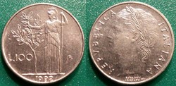 100 Lires 1992 petit module