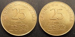 j- Jeton casino Portugal Casino da Madeira 25