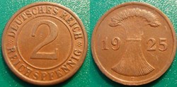2 Reichspfennig 1925
