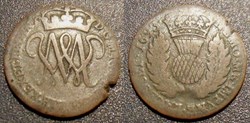 Royaume Uni - Ecosse - William & Mary - 1 Bodle 1691-1694