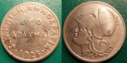 2 Drachmes 1926