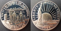 1/2 Dollar 1986 - Statue de la Liberté