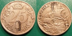 25 Centimos 1925