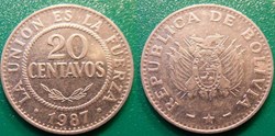 20 Centavos 1987