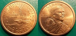 1 Dollar 2000 P
