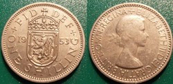1 Shilling 1953 Blason de l'Ecosse