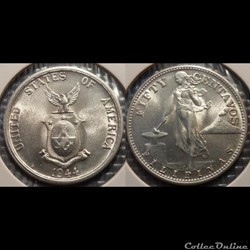 Philippines 50 Centavos 1944