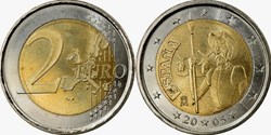 2 Euros 2005 Don Quichotte