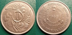 10 Francs 1968