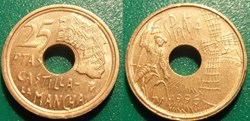25 Pesetas 1996 Castille-La Manche