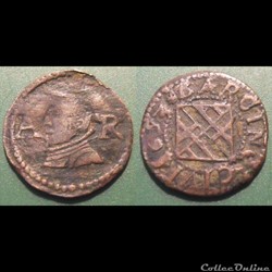 Espagne Ardite de Barcelone 1653