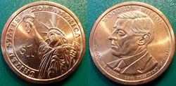 1 dollar Presidents: 1913-1921 Woodrow Wilson