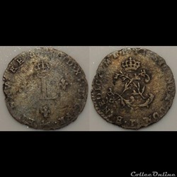 I13 Louis XV double Sol 1741 Nantes