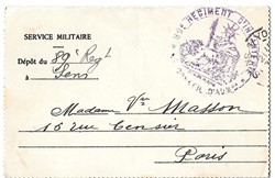 Service Militaire 89ème Régiment d'Infanterie - Sens
