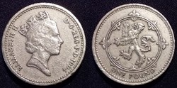 1 Pound 1994 Elizabeth II 3e effigie, lion écossais