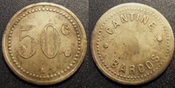 b-  Jeton 50 C. Cantine Barcos