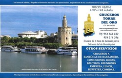 Espagne Séville Crucero por la dársena del rio Quadalquivir