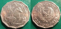 1/2 Cent 1983