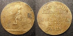 b-  Jeton -  Clamou bijoutier Paris