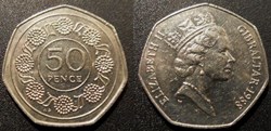 50 Pence 1988