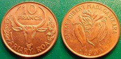 10 Ariary 1996