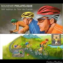 2013 Le tour de France a 100 ans souvenir philatélique