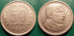 50 Centavos 1953