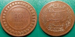 Tunisie 10 Centimes 1907A