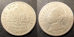 Haïti 50 centimes 1908