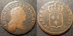 I71 Louis XV demi sol au buste enfantin 1722 K