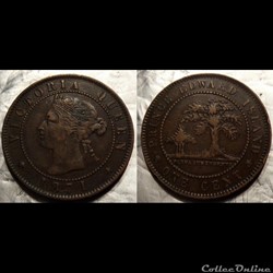 Canada Prince Edward Island One Cent 1871