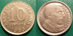 10 Centavos 1953
