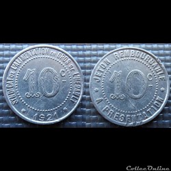 p- MN Hérault 10 C. 1921 Al Elie:20.2