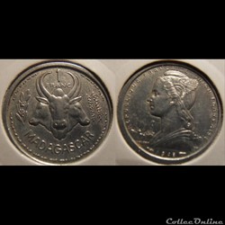 Madagascar 1 Franc Union Française 1948