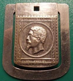 Pince à billets Napoléon III