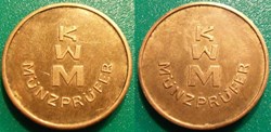 e- J etr Allemagne KWM MUNZPRUFER grand module lettres fines