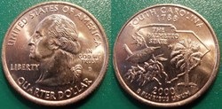 1/4 dollar 2000 D South Carolina
