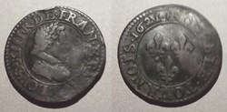 G1 Louis XIII Paris double tournois 1621 A Paris