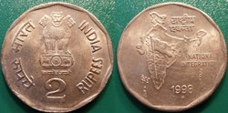 2 Roupie 1998 ♦ (Bombay)