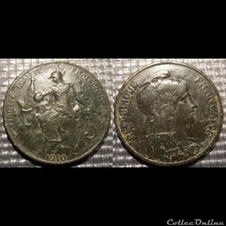 Ca 5 centimes Dupuis 1910