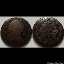 Espagne 4 Maradevis 1778 Aqueduc