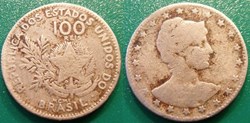 Brésil 100 Réis 1901
