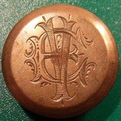 Insigne de boutonnière sur 12 deniers Strasbourg