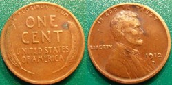 USA 1 Cent 1912 D