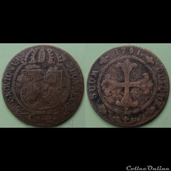 Suisse Neuchatel 4 Kreuzer 1791